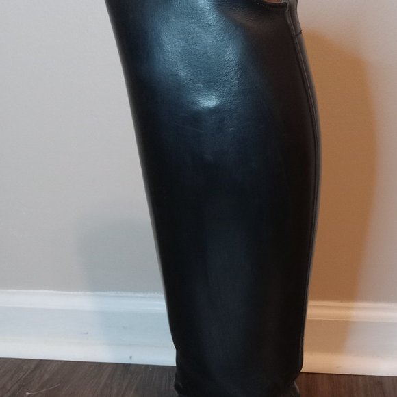 E. Vogel custom black leather field boots ladies size 7 - Picture 7 of 11